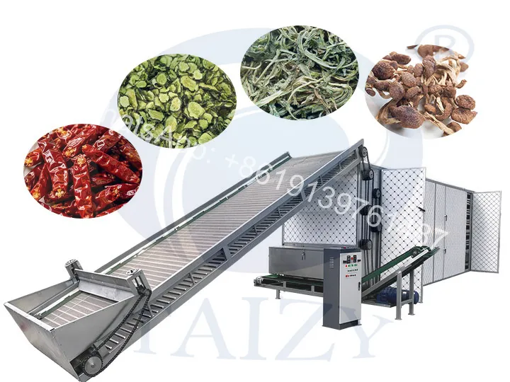 Industrial Vegetable Dehydration Machine