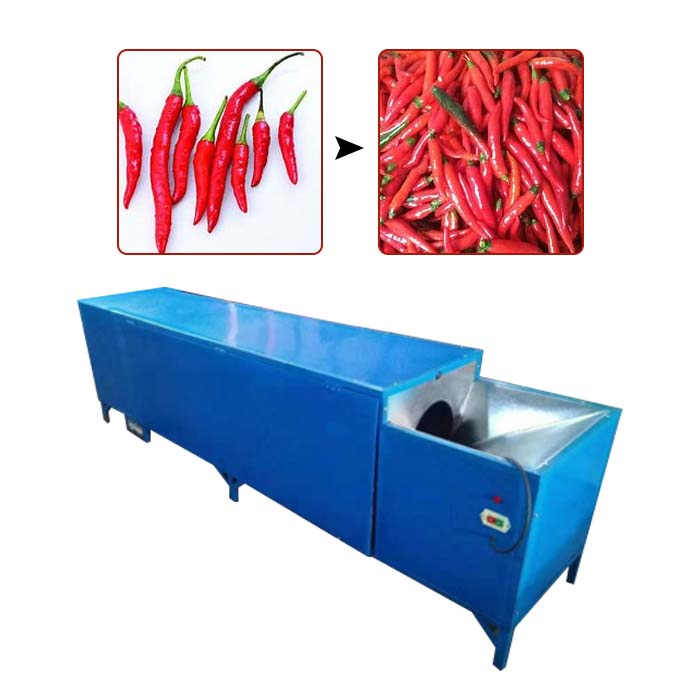 chili stem cutting machine