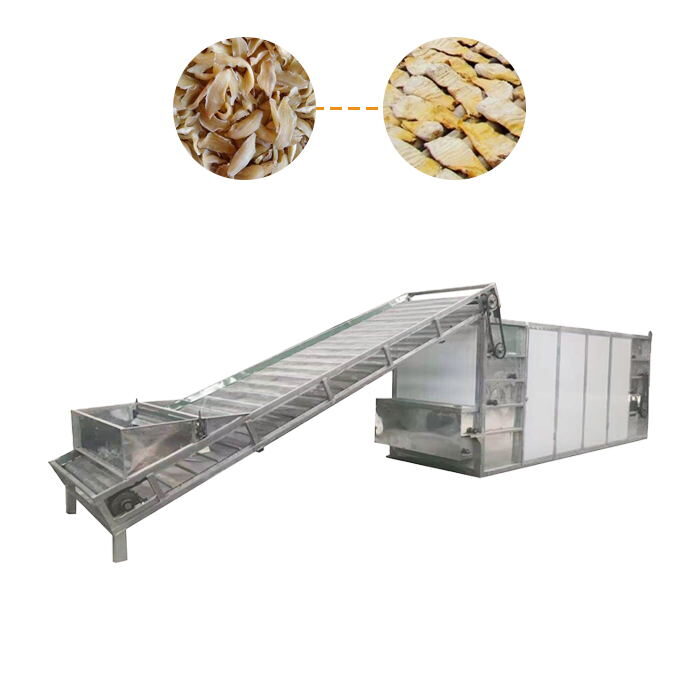 industrial continuous vegetable dehydration machine
