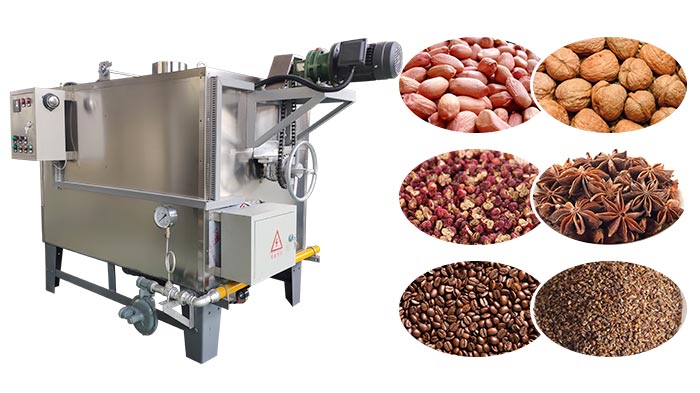 commercial peanut roaster application