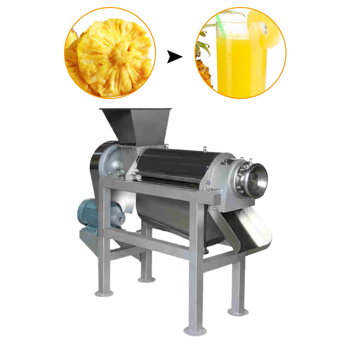 The working principle of pineapple juice making machine Taizy Machinery