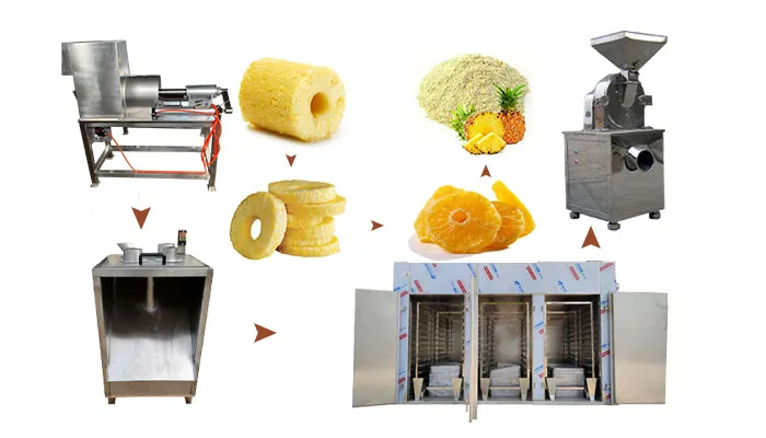 pineapple powder processing machine