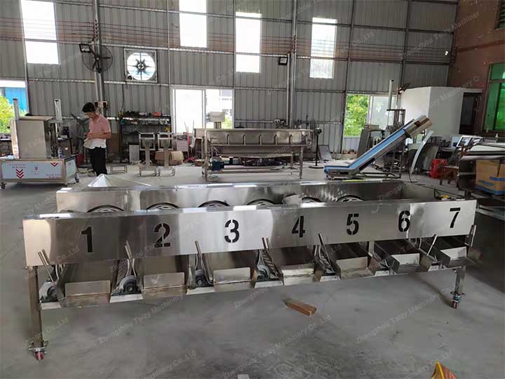 7 grades orange sorting grading machine