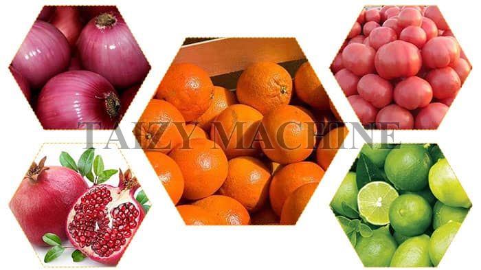 Vegetable fruit grader application
