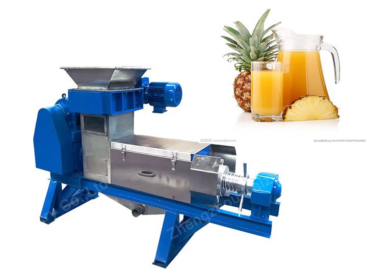 pineapple juice screw press
