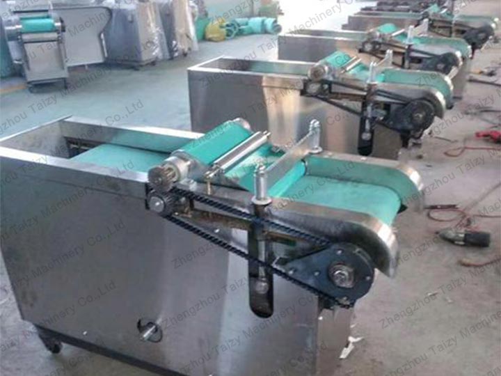 Vegetable cutting machine of taizy factory