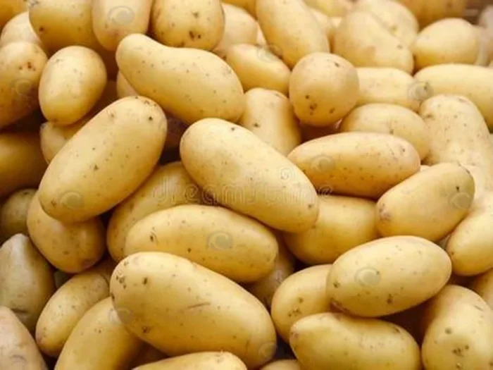 Cleaned Potatoes