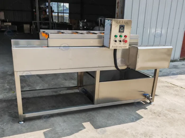Industrial Vegetable Brush Roller Washing Machine