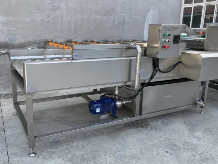 Potato Vegetable Brush Roller Washing Machine