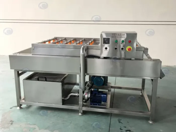 Roller Brush Vegetable Cleaner For Sale