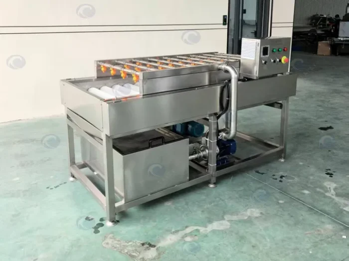 Small Vegetable Brush Roller Cleaning Machine