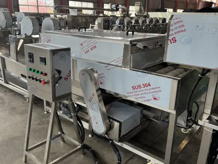 Parallel Roller Cleaning Machine