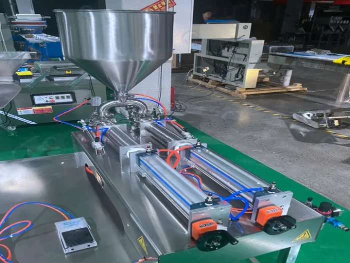 Peanut butter filling machine