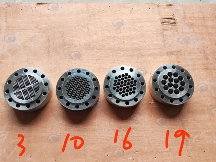 Different Die Hole Diameter Options