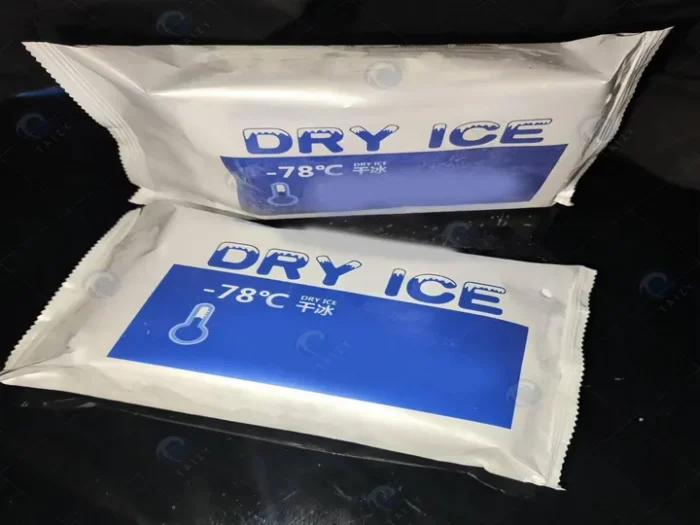 Dry ice transportation
